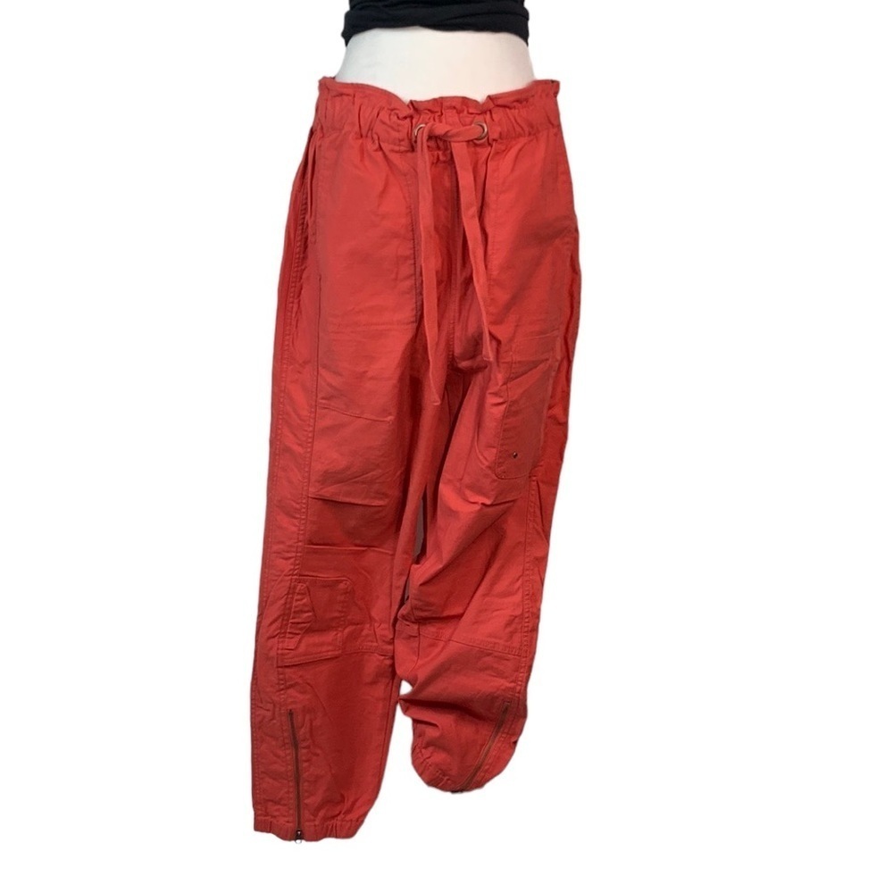 Free People Movement Cotton Spring Trekker Cargo Joggers-NWOT